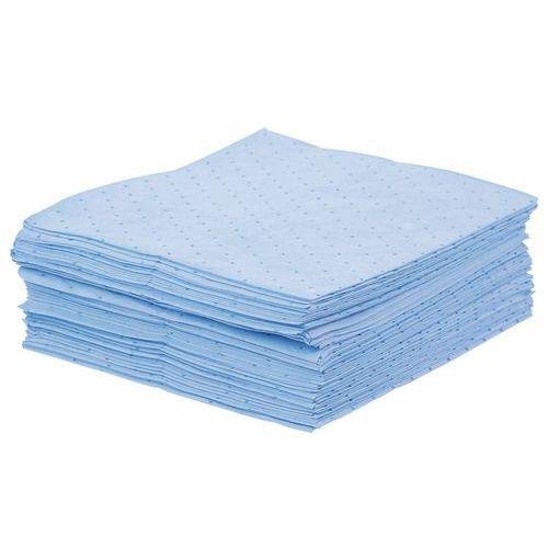 Feuilles Hydrocarbures 41x46 Cm Bleu - Ikasorb