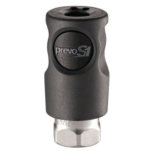 Raccord De Sécurité Sur Clip Iso C D6 Femelle G1/4 - Prevost