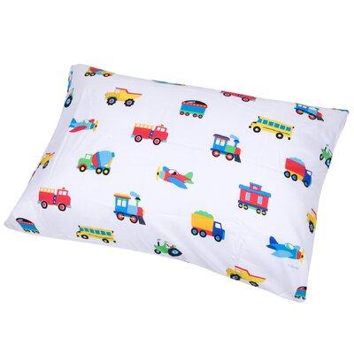 Wildkin kids Trains, Planes & Trucks Pillow Case Microfiber/Polyester | Wayfair 90079