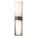Orren Ellis Herlinda 1-Light LED Flush Mount Metal in Gray/White | 18.5 H x 4.72 W x 3.53 D in | Wayfair CEEE8FA3BE694D81828F23322403719A