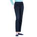 Appleseeds Women's SlimSation® Ankle Pants - Denim - 14P - Petite
