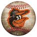 Baltimore Orioles 12'' x Baseball Sign