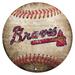 Atlanta Braves 12'' x Baseball Sign