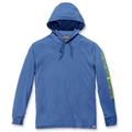 Carhartt Force Pêche à capuche graphique, bleu, taille M