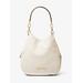 Michael Kors Lillie Large Logo Shoulder Bag Natural One Size