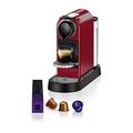 Krups Nespresso XN7415 New CitiZ Kaffeekapselmaschine | 1260 Watt | 19 bar Pumpendruck | Wassertankkapazität: 1 L | Rot