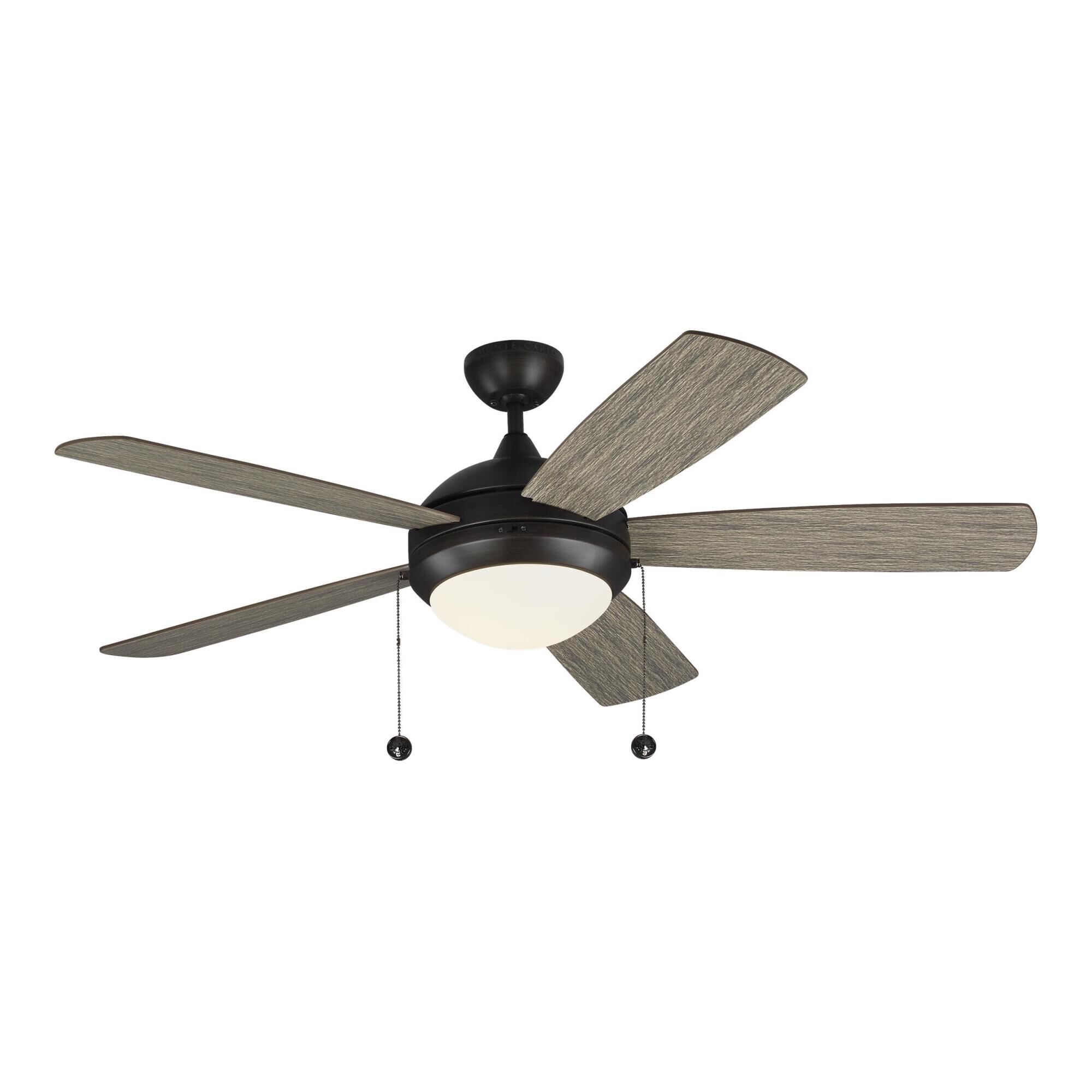 Generation Lighting Discus Classic 52 Inch Ceiling Fan with Light Kit - 5DIC52AGPD-V1