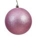 Vickerman 586228 - 2.4" Mauve Glitter Ball Christmas Tree Ornament (24 pack) (N590645DG)