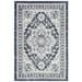 Madison Collection 3' X 5' Rug in Navy And Creme - Safavieh MAD612D-3