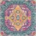 Madison 200 Collection 4' X 6' Rug in Blue And Multi - Safavieh MAD201M-4