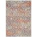 "Monaco Collection 5'-1"" X 7'-7"" Rug in Orange And Multi - Safavieh MNC222H-5"