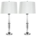 Vendome 28.5-Inch H Crystal Table Lamp (Set of 2) - Safavieh LIT4049A-SET2