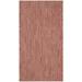 "Courtyard Collection 2' X 3'-7"" Rug in Red And Beige - Safavieh CY8521-36521-2"
