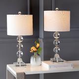 Fiona 23.5-Inch H Crystal Table Lamp (Set of 2) - Safavieh LIT4100A-SET2