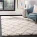 Hudson Shag Collection 10' X 14' Rug in Ivory And Grey - Safavieh SGH282A-10