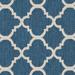 "Courtyard Collection 5'-3"" X 7'-7"" Rug in Beige And Blue - Safavieh CY7896-79A18-5"