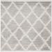 "Adirondack Collection 2'-6"" X 12' Rug in Silver And Black - Safavieh ADR116A-212"