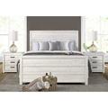 Three Posts™ Romney Solid Wood Panel Bed Wood in White | 58 H x 66 W x 85.25 D in | Wayfair 32E788BB1DB44742A05961CF7BFA312D