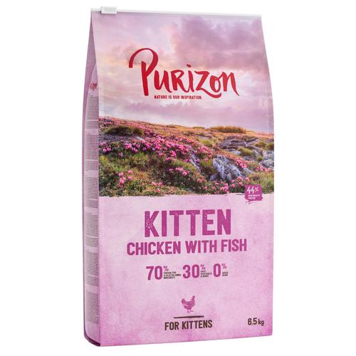 2 x 6,5kg Kitten Huhn & Fisch Purizon Cat Katzenfutter trocken