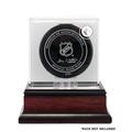 Winnipeg Jets Mahogany Hockey Puck Logo Display Case