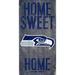 Seattle Seahawks 6'' x 12'' Home Sweet Sign
