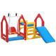 Littletom - Portique pour Petits Enfants 1-4 ans incl Balançoire Toboggan Parois d'Escalade Maison