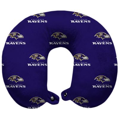 Baltimore Ravens Polyester-Fill Travel Pillow