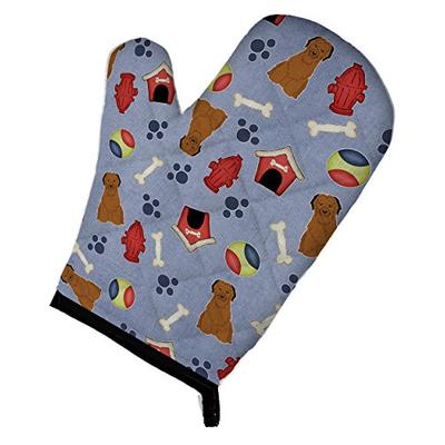 Caroline's Treasures BB2695OVMT Dog House Collection Briard Brown Oven Mitt, Large, multicolor