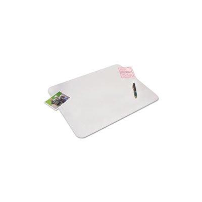 Artistic 60440MS KrystalView Non-Glare Desk Pad with Microban, 24 x 19, Frosted, Clear