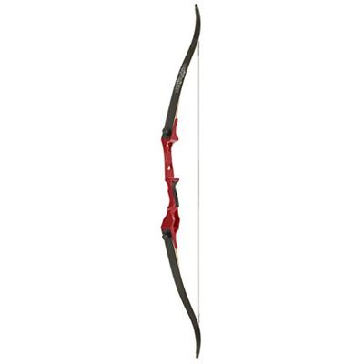 Fin-Finder Bank Runner Recurve 58 in. 35 Lbs. RH Red