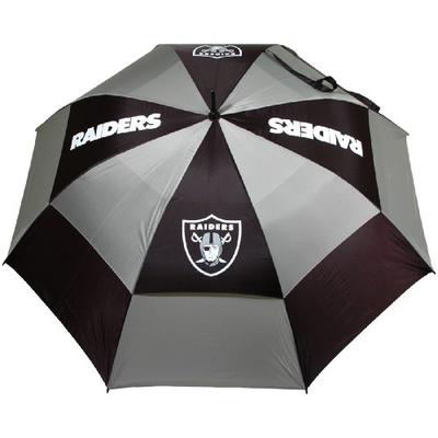Team Golf NFL Oakland Raiders 62" Golf Umbrella with Protective Sheath, Double Canopy Wind Protectio