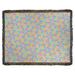 Ebern Designs Leffel Trapezoids Woven Blanket Chenille, Cotton in Pink/Gray/Blue | 52 H x 37 W in | Wayfair 8D010FB2D5CD46C39CEA90C1A0374E21