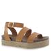 Patrizia Larissa - Womens Euro 39 US 8.5 Tan Sandal Medium