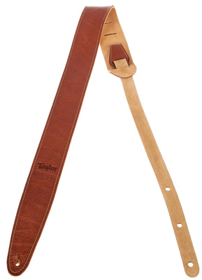 Taylor Suede Guitar Strap Med. Brown