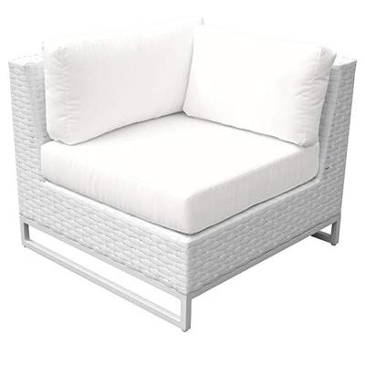 TK Classics TKC047b-CS Miami Seating Outdoor Furniture, Sail White