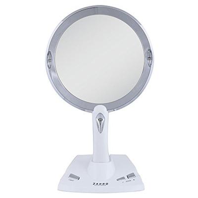 Zadro 5X - 1X Power Zoom LED Lighted Vanity Mirror