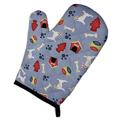 Caroline's Treasures BB4100OVMT Dog House Collection Jack Russell Terrier Oven Mitt, Large, multicol