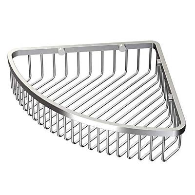 Gatco 1571 12" Shower Corner Basket in Satin Nickel
