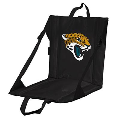 Logo Brands NFL Jacksonville Jaguars Stadium Seat, One Size, Charcoal