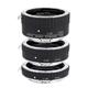 EBTOOLS Auto Focus Macro Extension Tube Set Camera Lens Macro Extension Tube Ring Macro Lens Extension Tube Auto Focusing Macro Extension Lens Adapter Tube Rings Set for Ef EF S Mount DSLR(A)