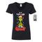 Custom Apparel R Us is It to Late to Be Good Grinch Christmas Womens V Neck Shirt Black M