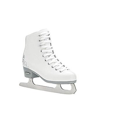 Bladerunner Ice by Rollerblade Allure Girls Figure Skates, White, Ice Skates, Youth, Junior Size 11J