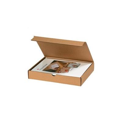 Shoplet Select Literature Mailers, 12 1/8" x 9 1/4" x 2" Kraft - 50 Each per Bundle (M1292K)