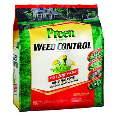Preen Lawn Weed Control - 10 lb bag, Covers 5,000 Sq. Ft.