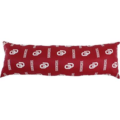 College Covers Oklahoma Sooners Printed Body Pillow - 20" x 60"