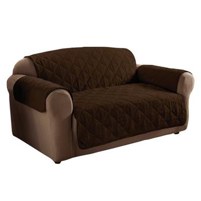 Innovative Textile Suede Sofa Furniture Protector, Chocolate