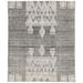 Jaipur Living Torsby Hand-Knotted Geometric Black/ Ivory Area Rug (5'X8') - RUG138498