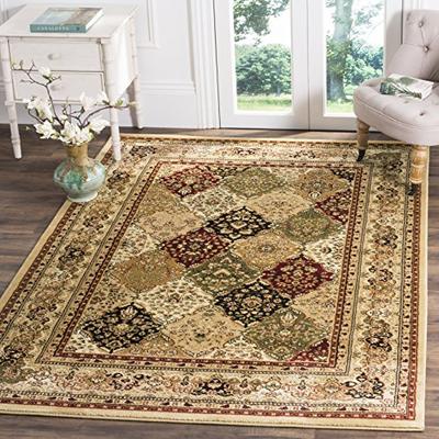 Safavieh Lyndhurst Collection LNH221B Multi and Red Area Rug, 6 feet by 9 feet (6' x 9')