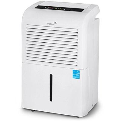 Ivation 70 Pint Energy Star Dehumidifier with Pump, Large Capacity Compressor for Spaces Up To 4,500