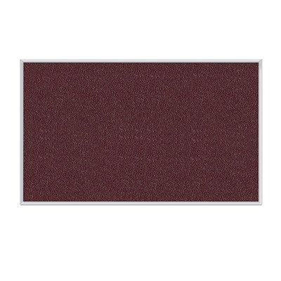 Wall Mounted Bulletin Board Surface Color: Ocean, Size: 3'1" H x 4'1"' W